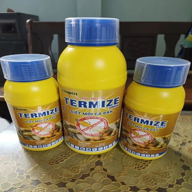 Sản phẩm thuoc phong chong moi cho cong trinh xay dung termize 200sc chai 1 lit — Công Ty TNHH Thương Mại Dịch Vụ Công Nghệ Và Môi Trường Hưng Thịnh — MST 0317970060