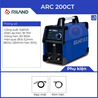 Sản phẩm may han riland arc 200ct — Thiết Bị Hàn Cắt Gia Nguyễn SG - Công Ty TNHH Gia Nguyễn SG — MST 0317999831