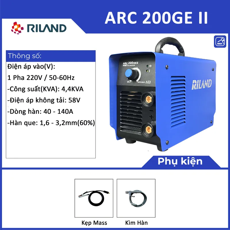 Sản phẩm arc 200ge ii84781846 1 — Thiết Bị Hàn Cắt Gia Nguyễn SG - Công Ty TNHH Gia Nguyễn SG — MST 0317999831