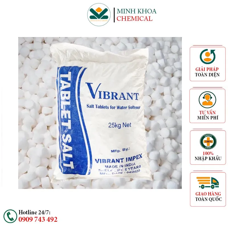 Sản phẩm Muoi hoan nguyen Vibrant duoc Minh Khoa Group nhap khau tai An Do — Công Ty TNHH Đầu Tư Sản Xuất Minh Khoa — MST 0318015022