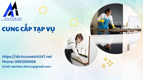 Sản phẩm cung cap tap vu 6544 — Vệ Sinh Công Nghiệp Hồ Chí Minh - Công Ty TNHH AA Service — MST 0318059975