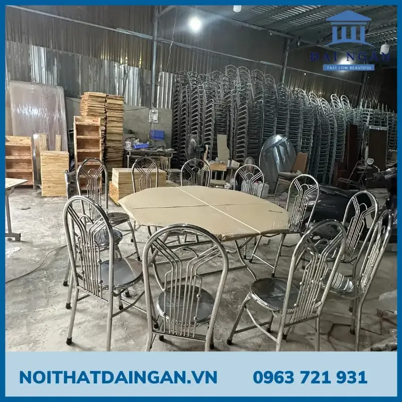 Sản phẩm 5rmg8zrntyzfpsarte6j6vfiz89f_bo ban an inox 10 ghe — Công Ty TNHH Nội Thất Đại Ngân — MST 0318079481