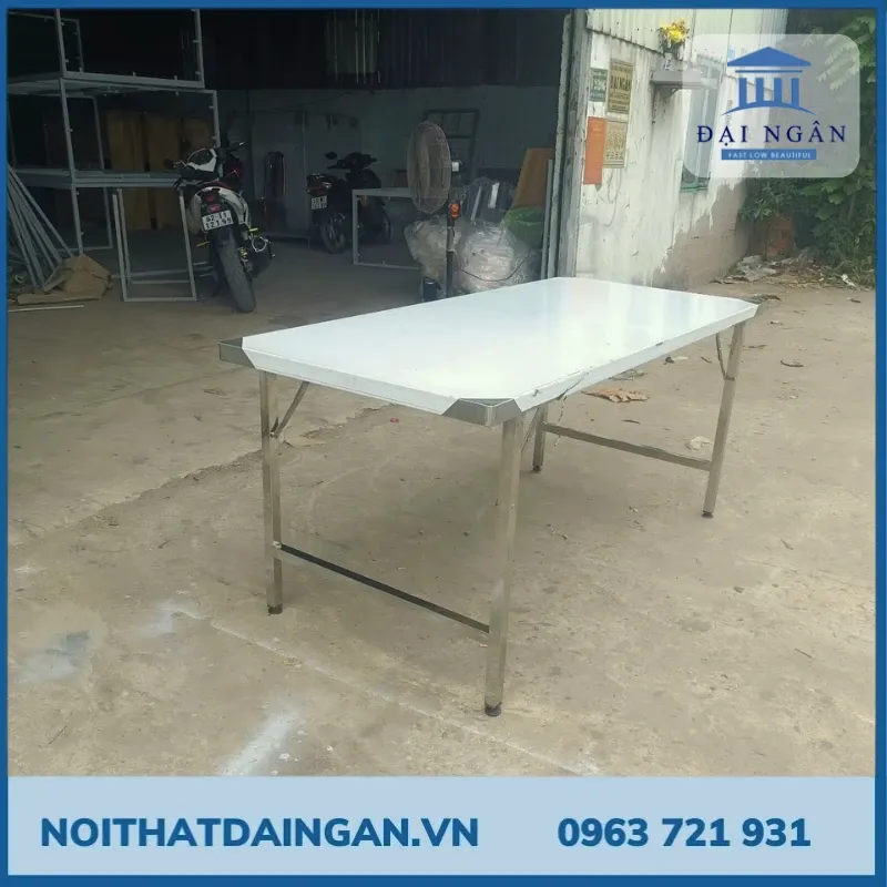 Sản phẩm 88rqnda6wnvourikp7valajiv1as_ban inox chan xep kieu thai 70x160 cm — Công Ty TNHH Nội Thất Đại Ngân — MST 0318079481