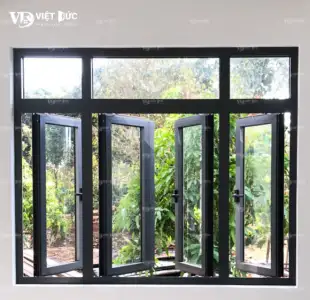 Sản phẩm cua so mo 4 canh 3505 — Công Ty TNHH Thương Mại Sản Xuất Nhôm Kính Việt Đức — MST 0318159112