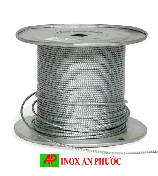 Sản phẩm day cap inox 304 phi 4mm — Inox An Phước - Công Ty TNHH Đầu Tư Thương Mại Kim Loại An Phước — MST 0318184768
