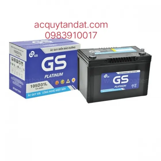 Sản phẩm gs 105 l 7536 — ắc Quy Tấn Đạt - Công Ty TNHH TM DV ắc Quy Tấn Đạt — MST 0318218167