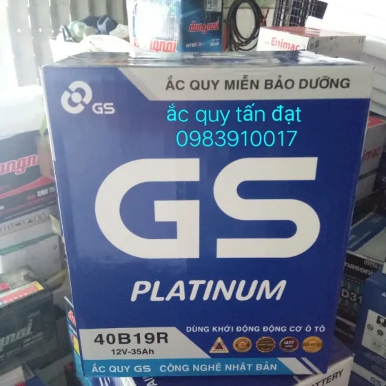 Sản phẩm gs mf 40b19r 6886 — ắc Quy Tấn Đạt - Công Ty TNHH TM DV ắc Quy Tấn Đạt — MST 0318218167