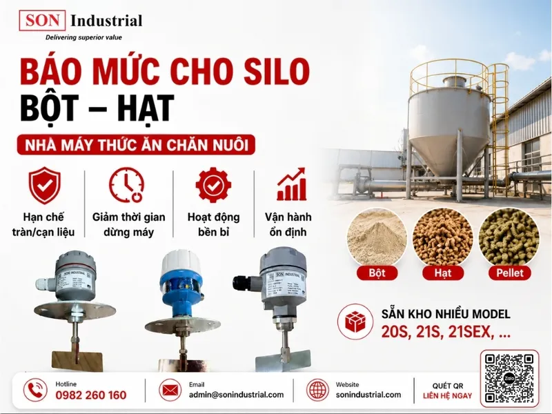 Sản phẩm cam bien bao muc — Công Ty TNHH Son Industrial — MST 0318221385