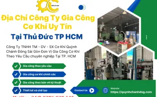 Văn phòng Gia Công Cơ Khí Quỳnh Chánh Đông Sài Gòn - Công Ty TNHH Thương Mại - Dịch Vụ -
Sản Xuất Cơ Khí Quỳnh Chánh Đông Sài Gòn #4372 — MST 0318323972