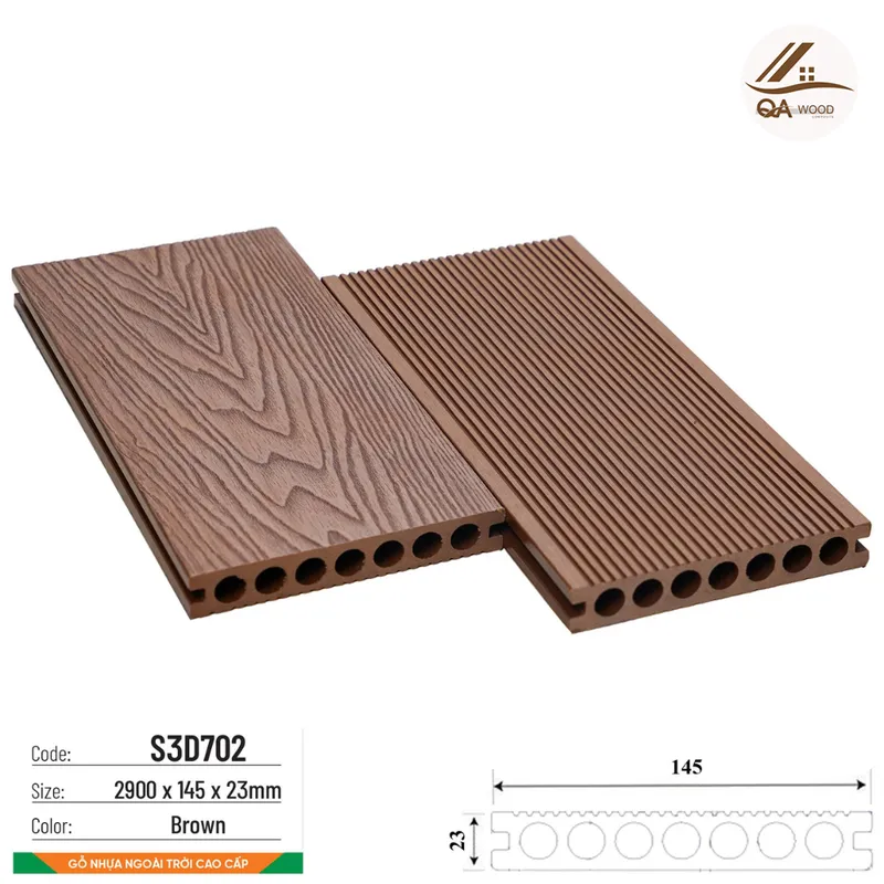 Sản phẩm san go nhua ngoai troi s3d702 quang anh — Công Ty TNHH Vật Tư Thiết Bị Nội Thất Quang Anh — MST 0318337245