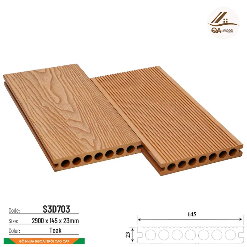Sản phẩm san go nhua ngoai troi s3d703 quang anh — Công Ty TNHH Vật Tư Thiết Bị Nội Thất Quang Anh — MST 0318337245