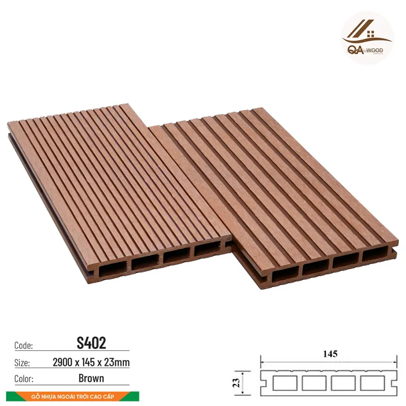Sản phẩm san go nhua ngoai troi s402 quang anh — Công Ty TNHH Vật Tư Thiết Bị Nội Thất Quang Anh — MST 0318337245