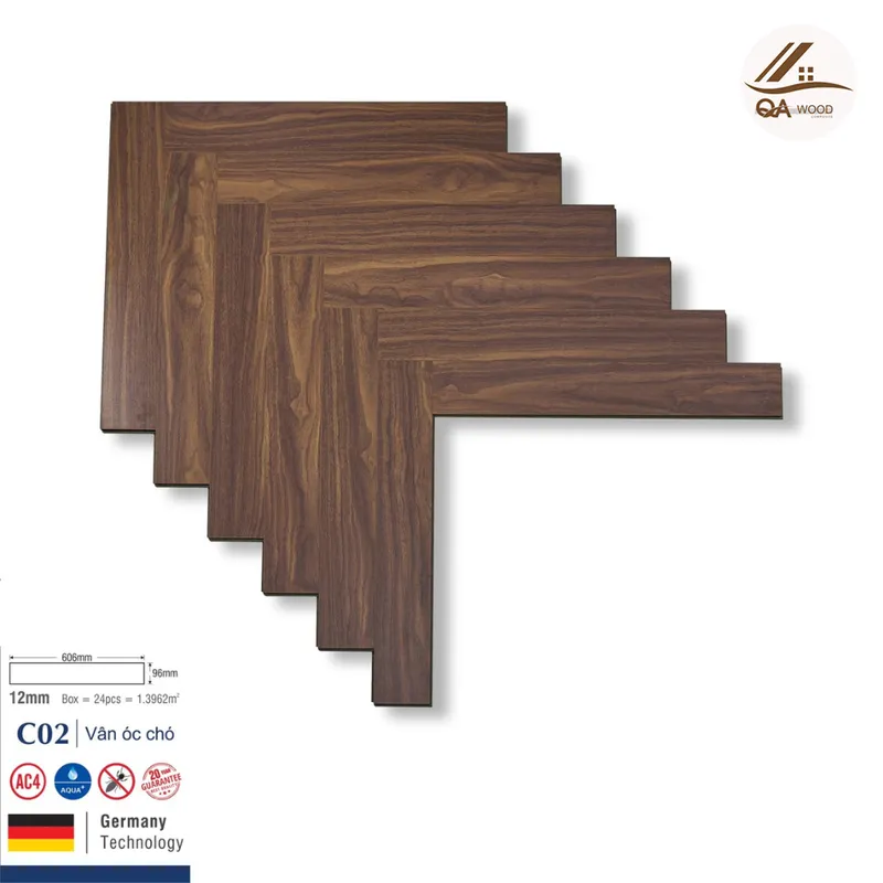 Sản phẩm san go xuong ca charmwood C02 quang anh — Công Ty TNHH Vật Tư Thiết Bị Nội Thất Quang Anh — MST 0318337245
