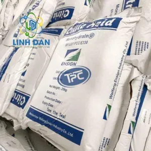 Sản phẩm Acid Citric Monohydrate C6H8O7.H2O 1 300x300 — Phụ Gia, Nguyên Liệu Thực Phẩm Linh Đan - Công Ty TNHH Xuất Nhập Khẩu Dịch Vụ
Linh Đan — MST 0318435563