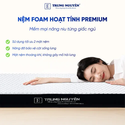 Sản phẩm nem foam hoat tinh premium 3 500x500 — Nệm Trung Nguyên - Công Ty TNHH Nệm Trung Nguyên — MST 0318468382