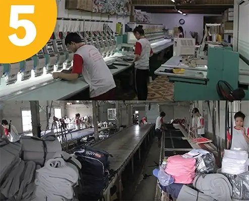 Sản phẩm 5 in an theu thuc hien tai xuong hop phat 1 — Chi Nhánh - Công Ty Cổ Phần May Balo Túi Xách Hợp Phát — MST 0318473632