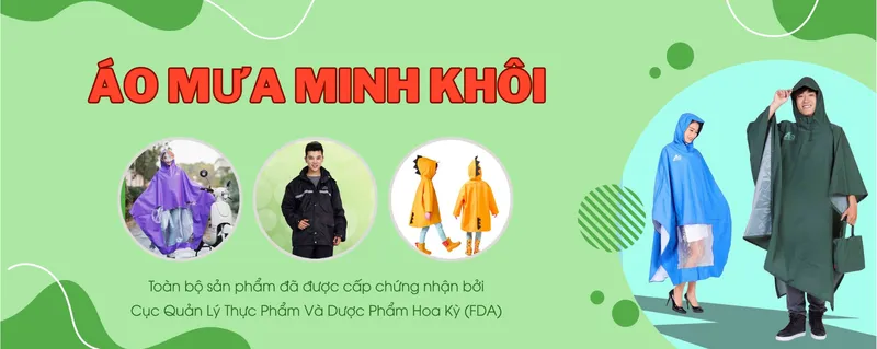 Sản phẩm AO MUA MINH KHOI — Công Ty TNHH Sản Xuất Thương Mại Dương Minh Khôi — MST 0318496157