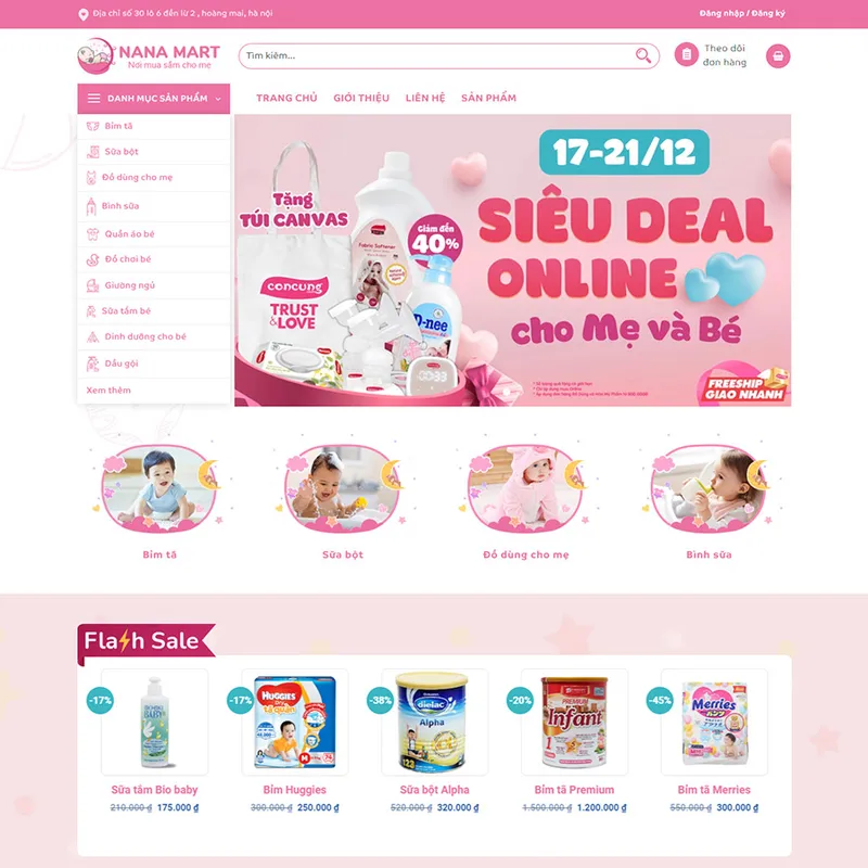 Sản phẩm baby2 — Công Ty TNHH HTDIGI — MST 0318500195