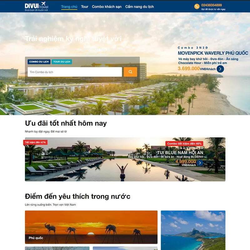 Sản phẩm ivivu — Công Ty TNHH HTDIGI — MST 0318500195