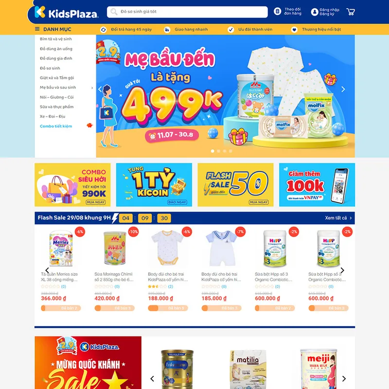 Sản phẩm kidplaza — Công Ty TNHH HTDIGI — MST 0318500195