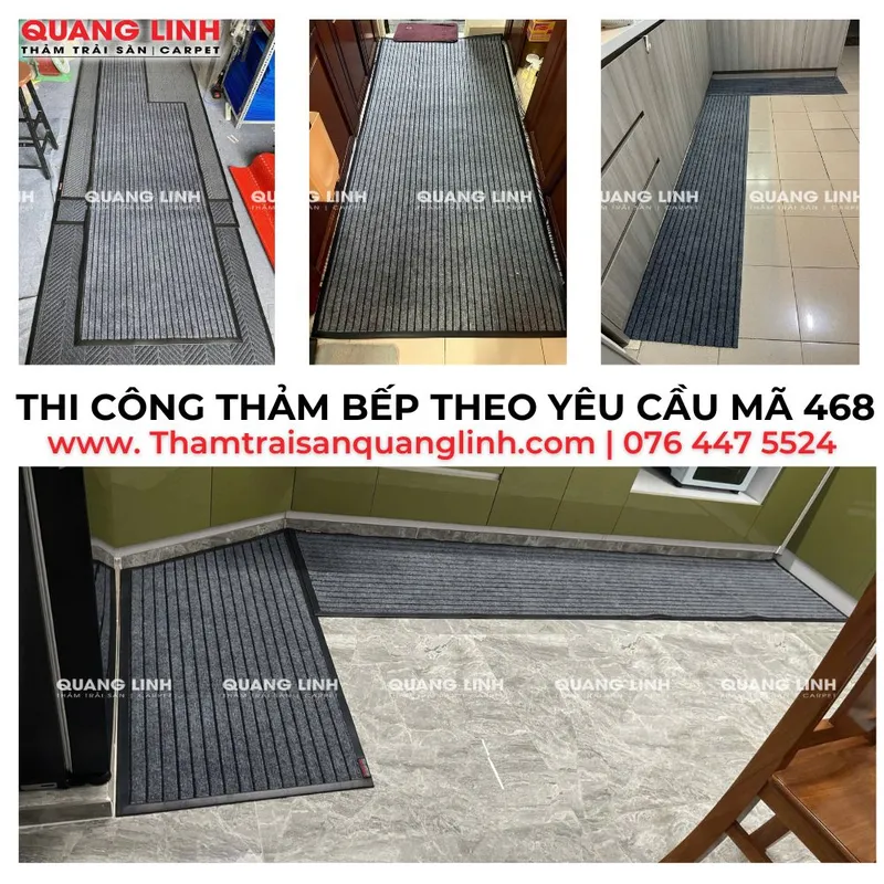 Sản phẩm tham bep 2m gia cong theo yeu cau ma ql468 — Thảm Trải Sàn Quang Linh - Công Ty TNHH Thảm Trải Sàn Quang Linh — MST 0318506165