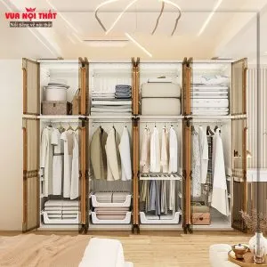 Sản phẩm tu quan ao bang nhua hien dai gd18 300x300 — Đồ Nội Thất ASIA - Công ty TNHH Xuất Nhập Khẩu Vua Nội Thất ASIA — MST 0318507634