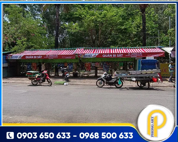 Sản phẩm mai che di dong — Quảng Cáo Phong Art - Công Ty TNHH Quảng Cáo Phong Art — MST 0318636580