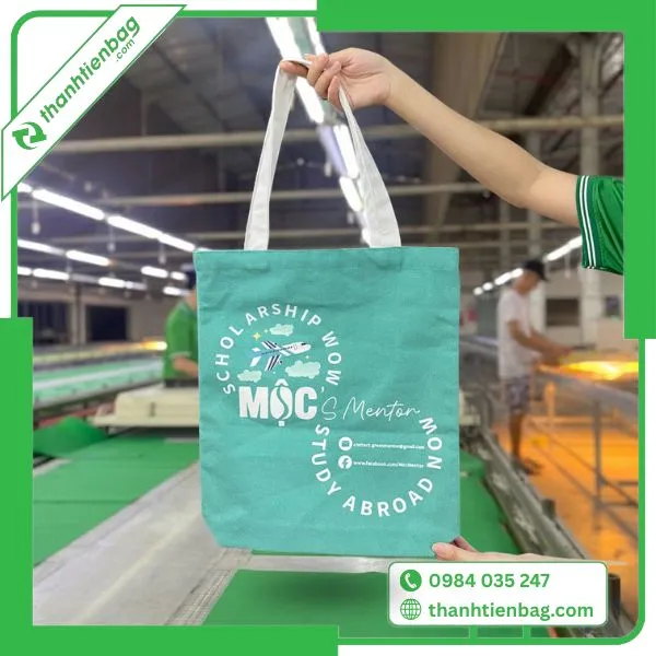 Sản phẩm tui vai canvas trung tam ngoai ngu — Công Ty TNHH Dệt May Thành Tiến — MST 0318636848