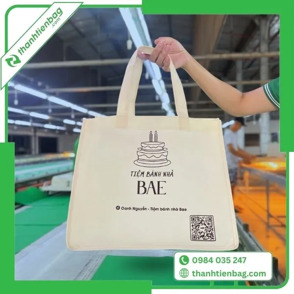 Sản phẩm tui vai khong det dung banh kem — Công Ty TNHH Dệt May Thành Tiến — MST 0318636848