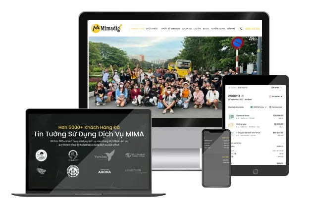 Sản phẩm khach hang da noi gi ve chung toi mimadigi — Công Ty TNHH Thương Mại Dịch Vụ MIMA — MST 0318672839