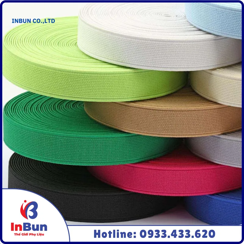Sản phẩm elastic (56) — Sợi PP INBUN - Công Ty TNHH Thương Mại Sản Xuất INBUN — MST 0318699157