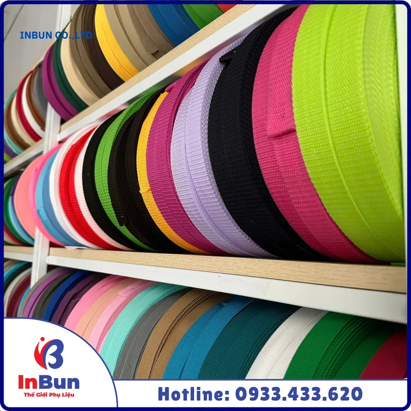 Sản phẩm webbing (103) — Sợi PP INBUN - Công Ty TNHH Thương Mại Sản Xuất INBUN — MST 0318699157