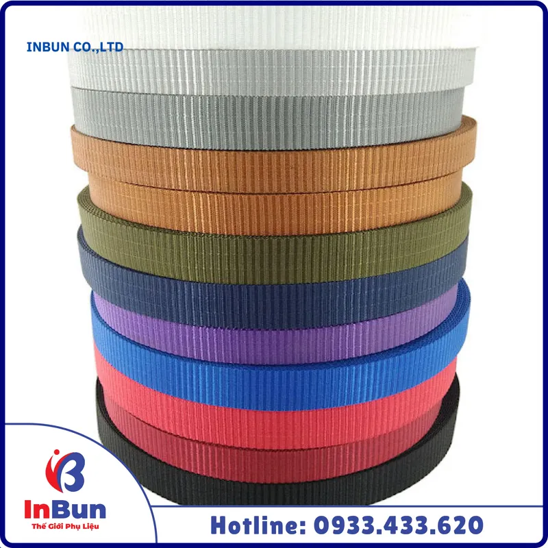 Sản phẩm webbing (19) — Sợi PP INBUN - Công Ty TNHH Thương Mại Sản Xuất INBUN — MST 0318699157