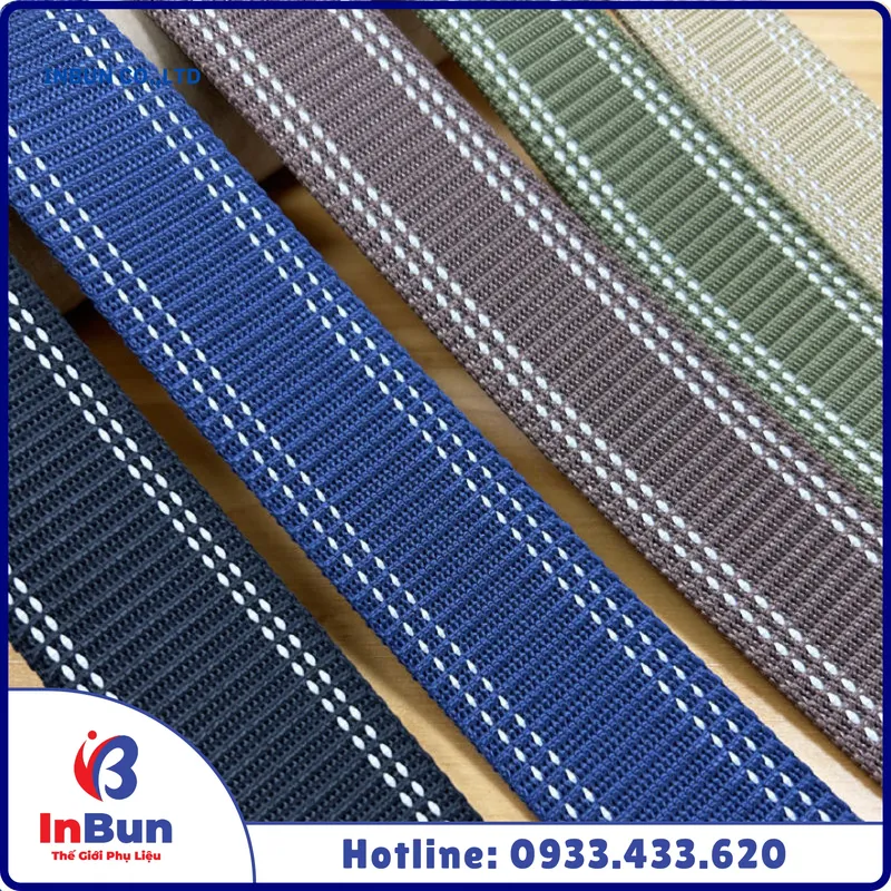 Sản phẩm webbing (26) — Sợi PP INBUN - Công Ty TNHH Thương Mại Sản Xuất INBUN — MST 0318699157