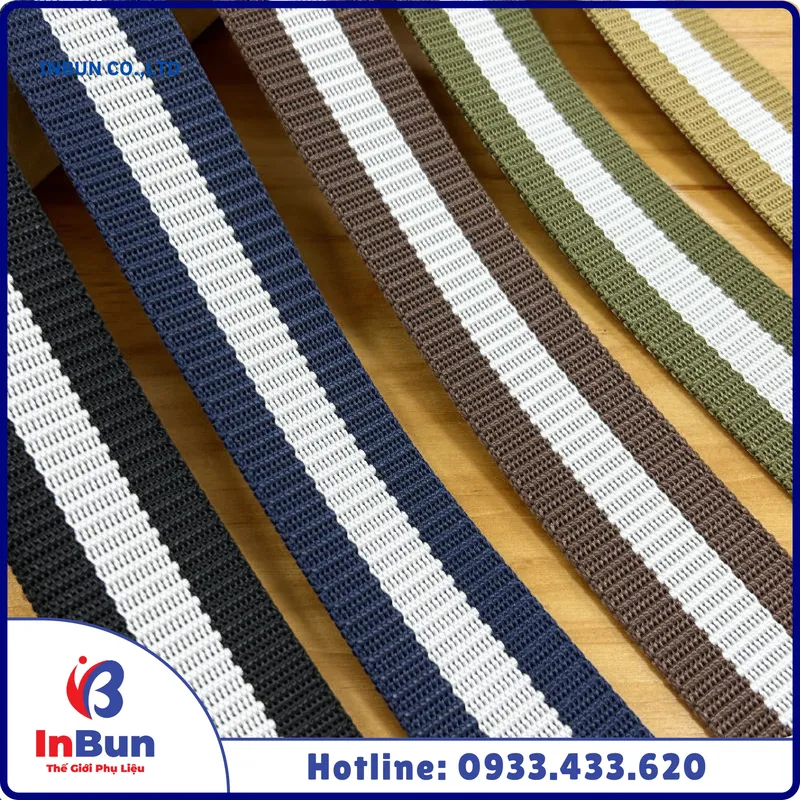 Sản phẩm webbing (27) — Sợi PP INBUN - Công Ty TNHH Thương Mại Sản Xuất INBUN — MST 0318699157