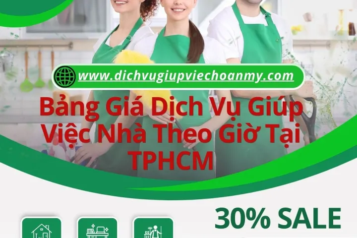 Sản phẩm bang gia dich vu giup viec nha theo gio giup viec hoan my 6732 — Công Ty TNHH Giúp Việc Nhà Hoàn Mỹ — MST 0318727277