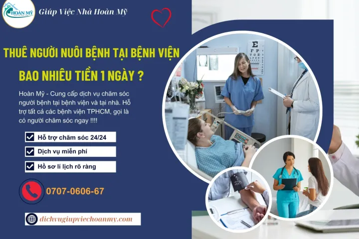 Sản phẩm thue nguoi nuoi benh tai benh vien bao nhieu tien 1 ngay giup viec hoan my 8248 — Công Ty TNHH Giúp Việc Nhà Hoàn Mỹ — MST 0318727277
