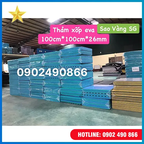 Sản phẩm Tham EVA 1 — Mút Xốp Sao Vàng SG - Công Ty TNHH Thương Mại Sao Vàng Sài Gòn — MST 0318752001
