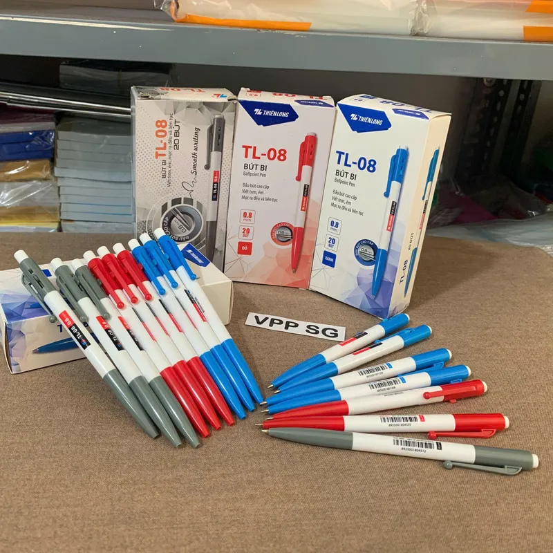 Sản phẩm But bi Thien Long TL 08 — Văn Phòng Phẩm SG - Công Ty TNHH Một Thành Viên Thương Mại Dịch Vụ SG — MST 0318801393