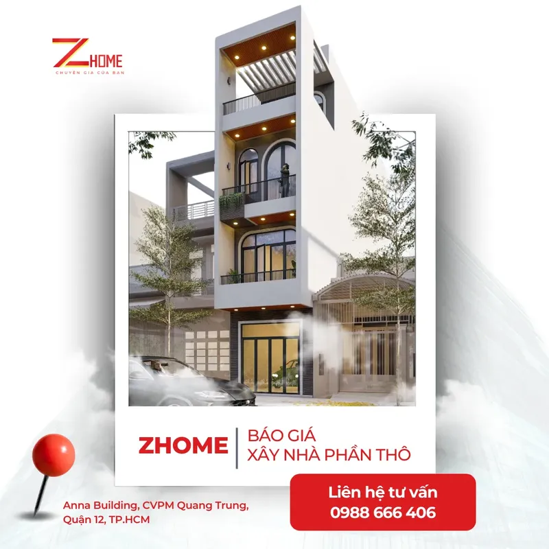 Sản phẩm bao gia xay nha — Công Ty Cổ Phần Xây Dựng Kiến Trúc ZHome — MST 0318812243