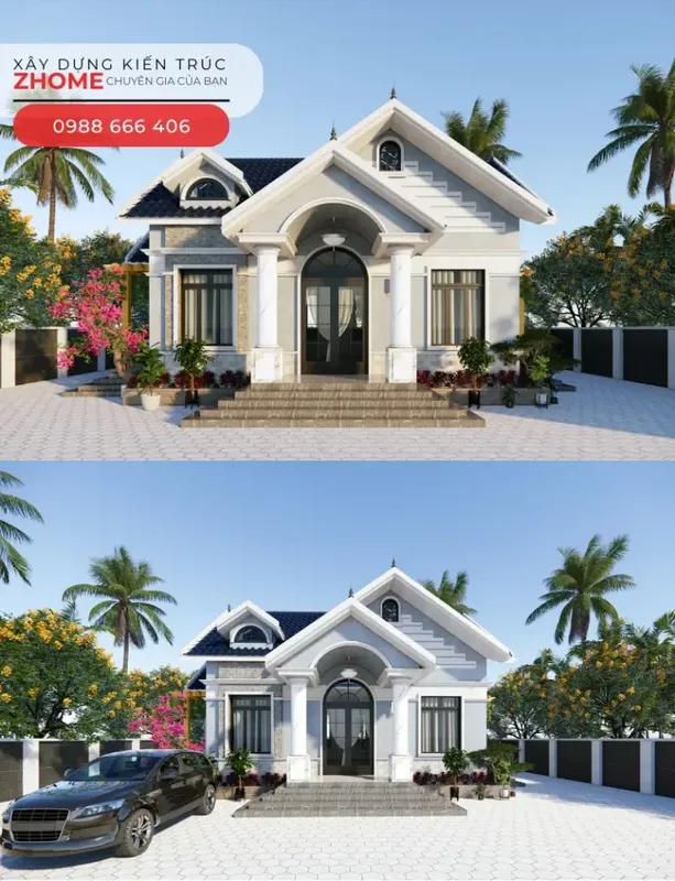 Sản phẩm th mn mt 120m2 768x1002 — Công Ty Cổ Phần Xây Dựng Kiến Trúc ZHome — MST 0318812243