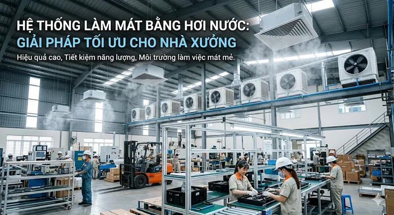 Sản phẩm he thong lam mat bang hoi nuoc giai phap toi uu cho nha xuong 5145 — ống gió MK TECHNOS - Công Ty TNHH MK TECHNOS — MST 0318839196