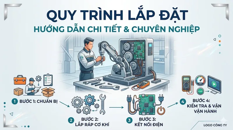Sản phẩm quy trinh lap dat 5829 — ống gió MK TECHNOS - Công Ty TNHH MK TECHNOS — MST 0318839196