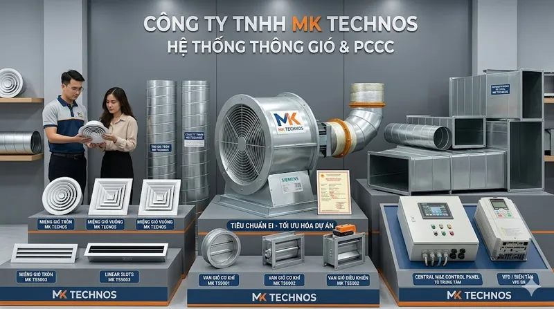 Sản phẩm san pham 8381 — ống gió MK TECHNOS - Công Ty TNHH MK TECHNOS — MST 0318839196