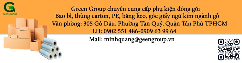Sản phẩm sfsxf — Vật Liệu Đóng Gói Green Group - Công Ty TNHH Thương Mại Sản Xuất Dịch Vụ Green
Group — MST 0318851972