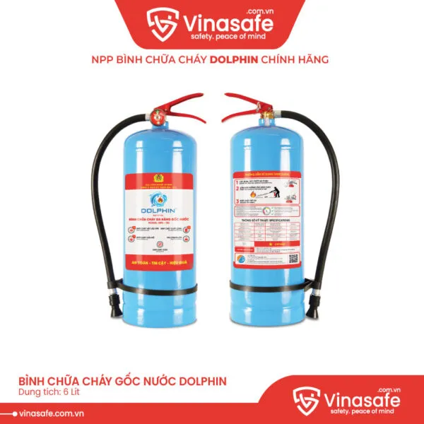 Sản phẩm Vinasafe_Binh chua chay goc nuoc Dolphin DPA T6L da nang 600x600 — Công Ty TNHH Dịch Vụ Giải Pháp An Toàn Việt Nam — MST 0318854003