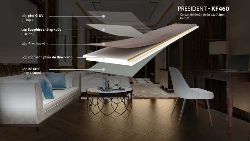 Sản phẩm KF460 catka san da thach anh — Công Ty TNHH Thương Mại Dịch Vụ 127HOME — MST 0318938359