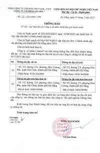 Văn phòng Cộng Ty Cổ Phần Lilama 7 #? — MST 0400100986