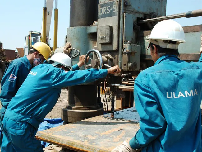 Sản phẩm cung cap nhan luc cho cac du an trong va ngoai nuoc — Cộng Ty Cổ Phần Lilama 7 — MST 0400100986