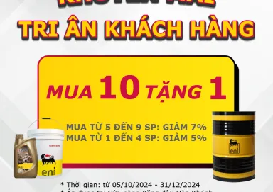 Sản phẩm thong bao chuong trinh khuyen mai tri an khach hang 2024 dau nhot eni 1728033567 — Công Ty TNHH Thương Mại Và Dịch Vụ Tổng Hợp Hòa Khánh — MST 0400124881